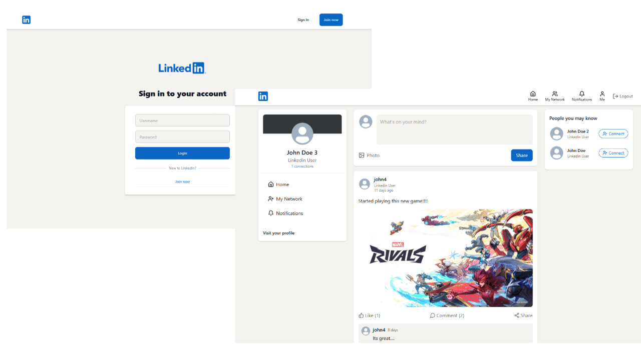LinkedIn Clone
